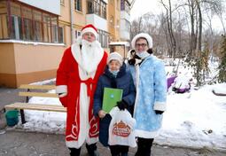 Депутат Ольга Баранова приняла участие в поздравлении жителей района с Новым годом