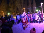 Праздничное открытие новогоднего комплекса и катка в парке Победы