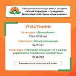 Старт III Всероссийского конкурса детей и молодёжи «Юный Управдом – созидатель благоприятной среды проживания» объявлен на 10 июня 2025 года